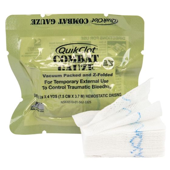 HEMOSTATIC COMBAT GAUZE Z-FOLD